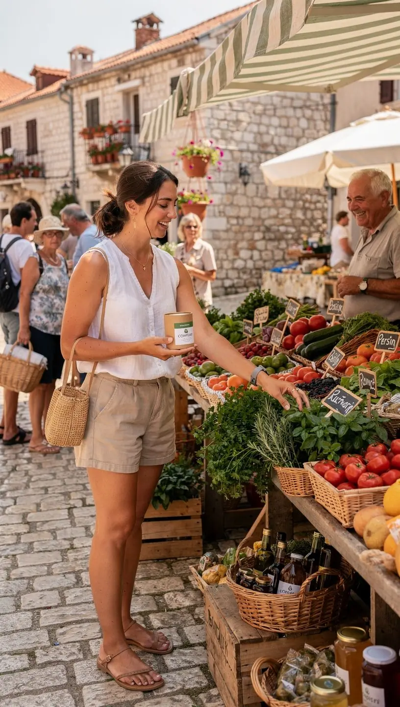 Zeleni čaj s cvjetovima lavande posut u elegantnoj šalici